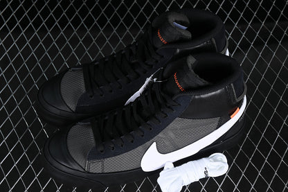 NK Blazer MID X Off White All Hallows EVE White/Black-Grey