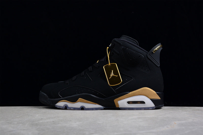 Air Jordan Retro 6  Defining Moments 2020 Black/Metallic-Gold