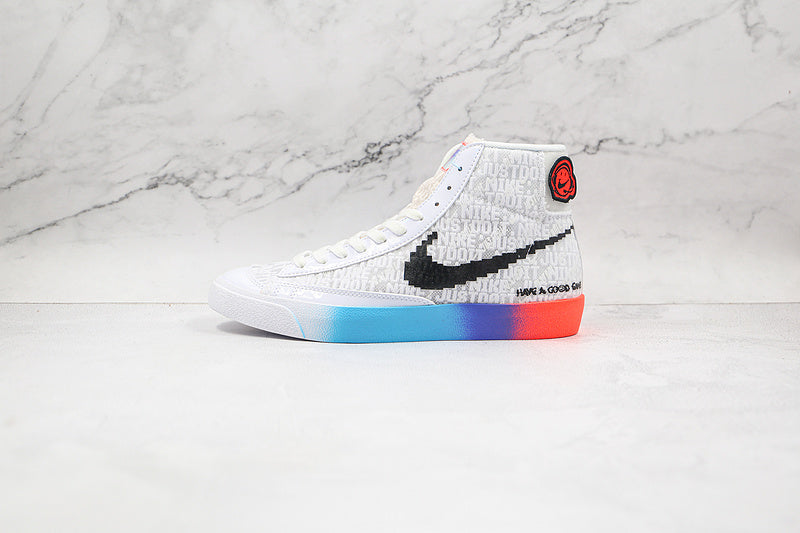 NK Blazer MID 77 Vintage Have A Good Game White/Bright Crimson-Black