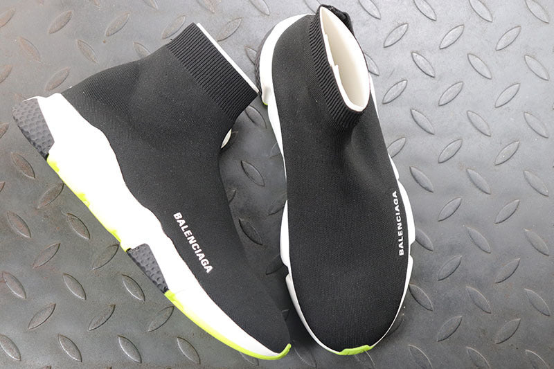 Balenciaga Speed 2.0 Black-White-Neon Green