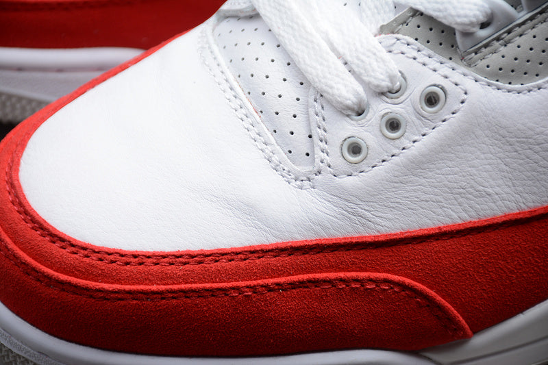 Air Jordan Retro 3Tinker White/University Red