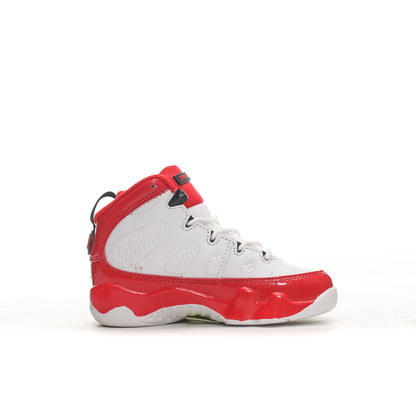 Kids Air Jordan Retro 9 'White Gym Red'