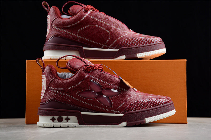 Louis Vuitton LV Skate Sneaker Bordeaux Red