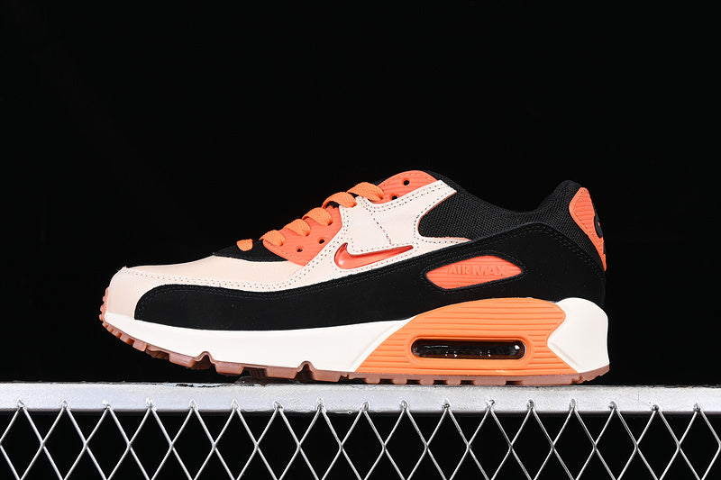 Air Max 90 PRM Grey White/Orange-Black