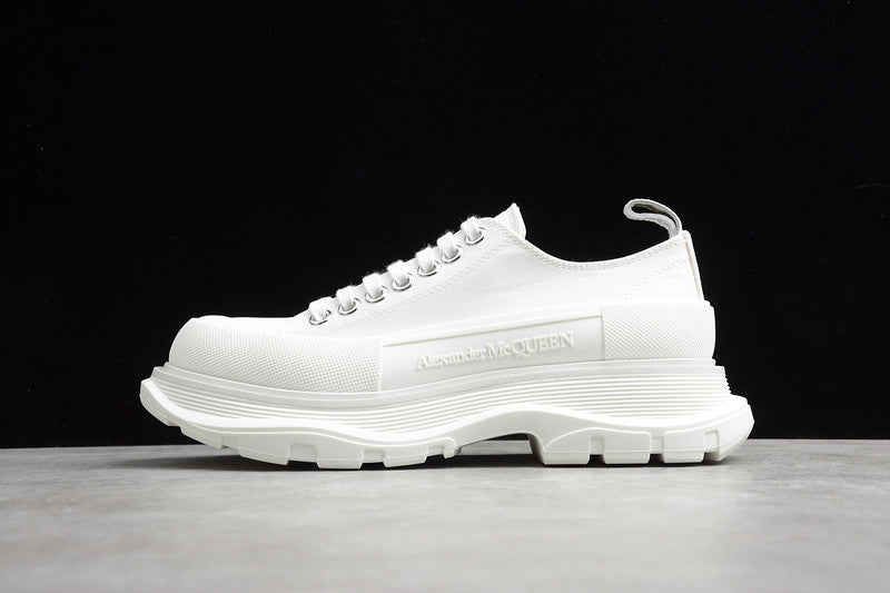 Alexander McQueen Tread Slick Low Lace Up White