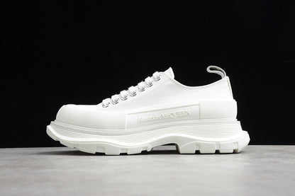 Alexander McQueen Tread Slick Low Lace Up White