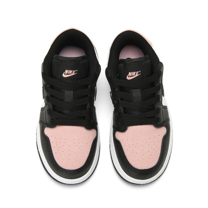 Kids Air Jordan 1 Low 'Black White Light Pink'