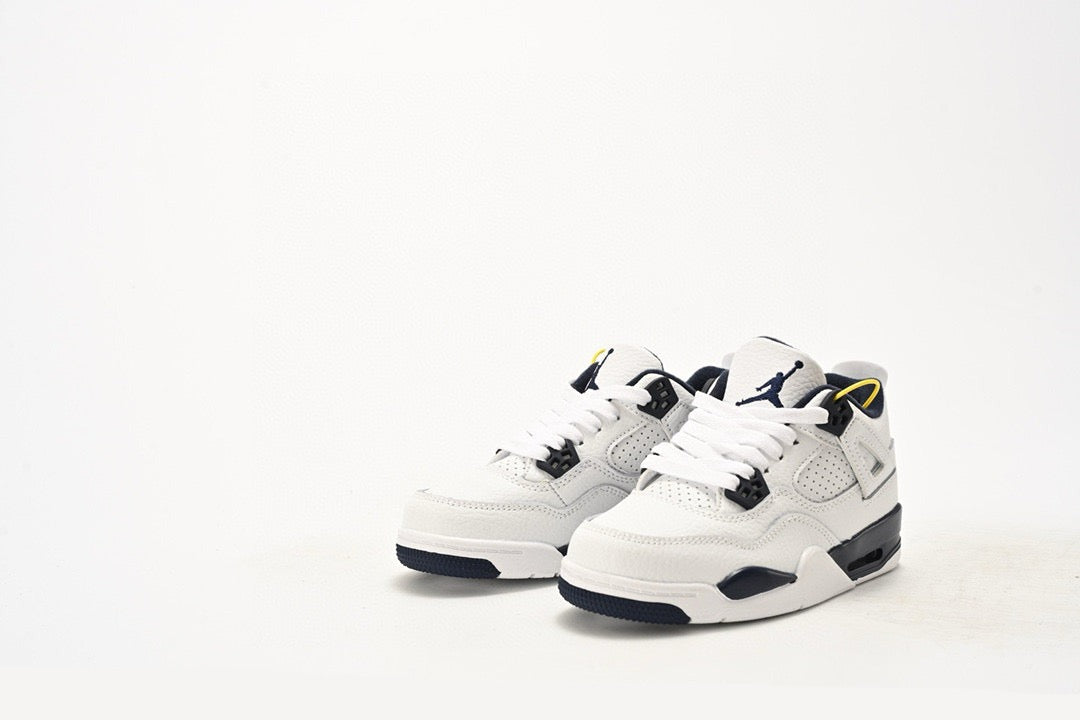 Kids Air Jordan Retro 4 'Legend Blue'