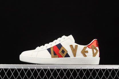 Gucci Ace 'Loved' White Red