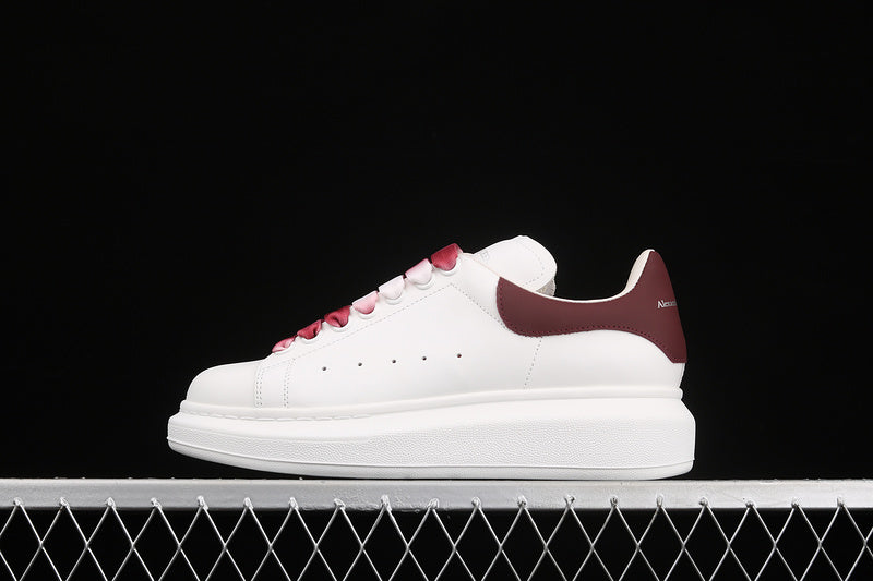 Alexander McQueen Oversized White-Wine Red