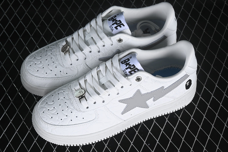 BAPE Bapesta #3 'Line Camo White'