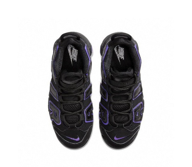 Kids Nike Uptempo White Purple