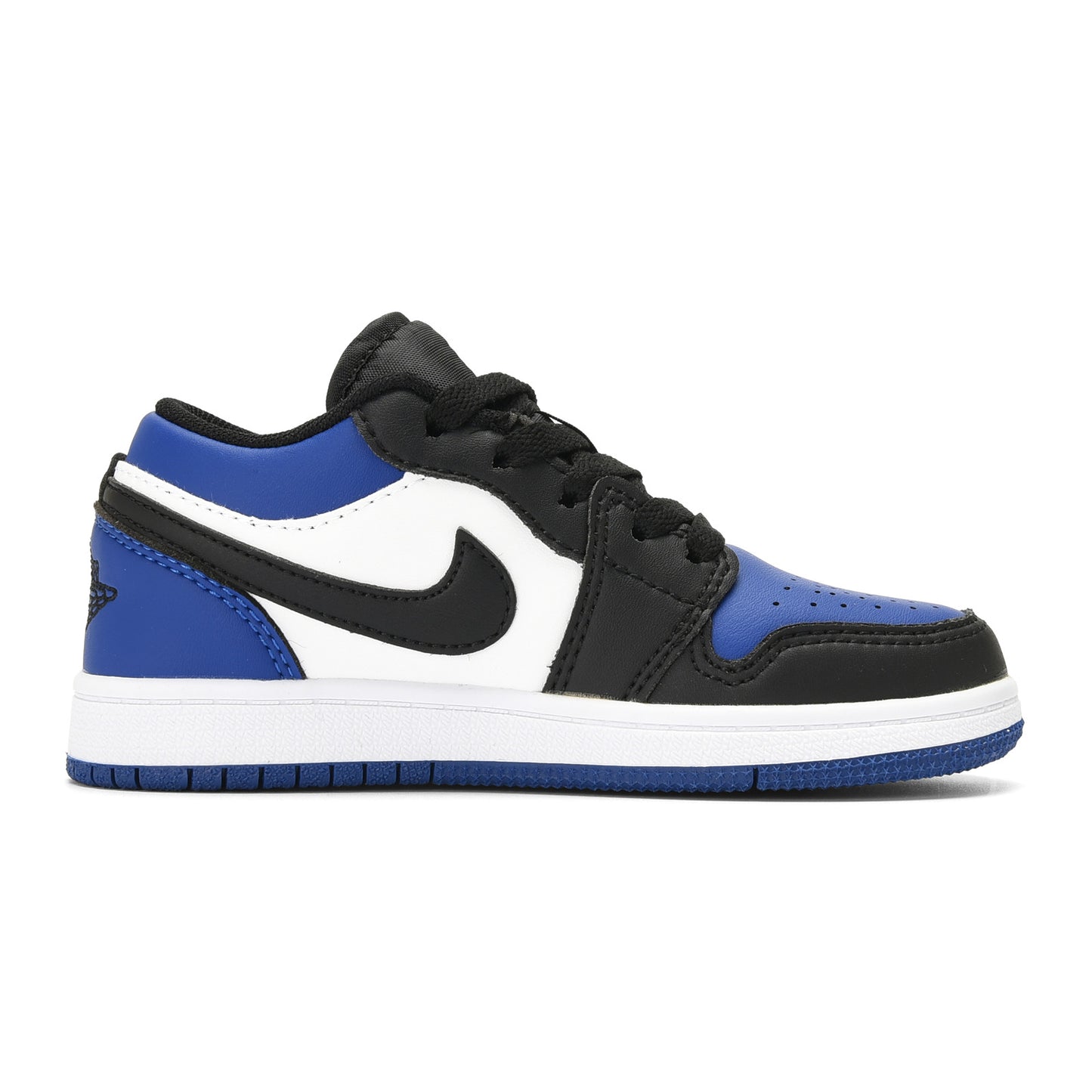 Kids Air Jordan 1 Low 'Black White Blue'