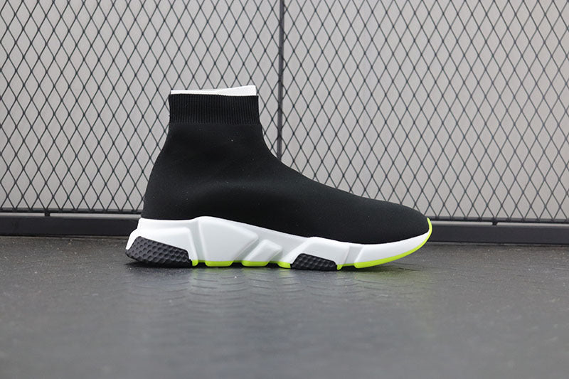 Balenciaga Speed 2.0 Black-White-Neon Green