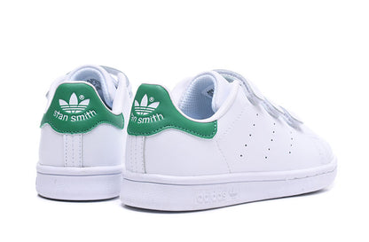 Kids Adidas Originals X Stan Smith Comfort White Green