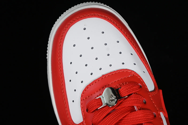 BAPE Bapesta Os Ladies 'White Red'