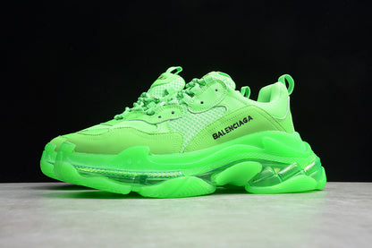 Balenciaga Triple S Neon Green Clear Sole