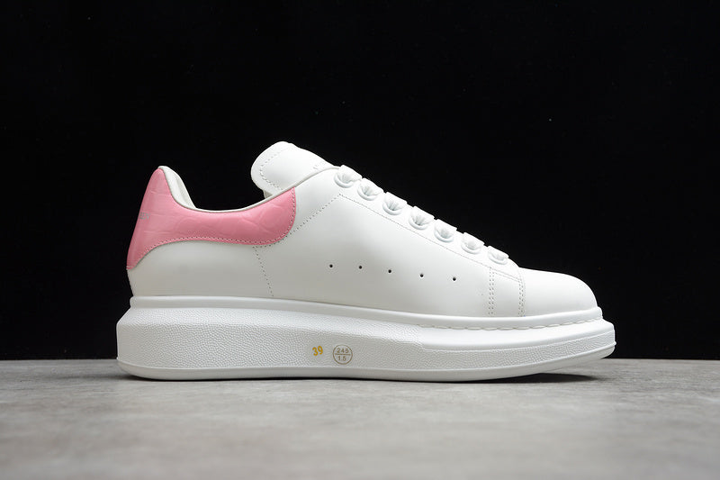 Alexander McQueen Oversized White-Gloss Pink