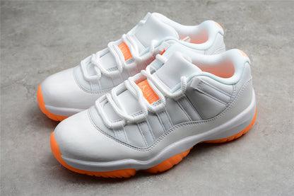 Air Jordan Retro 11 Low White/Bright Citrus