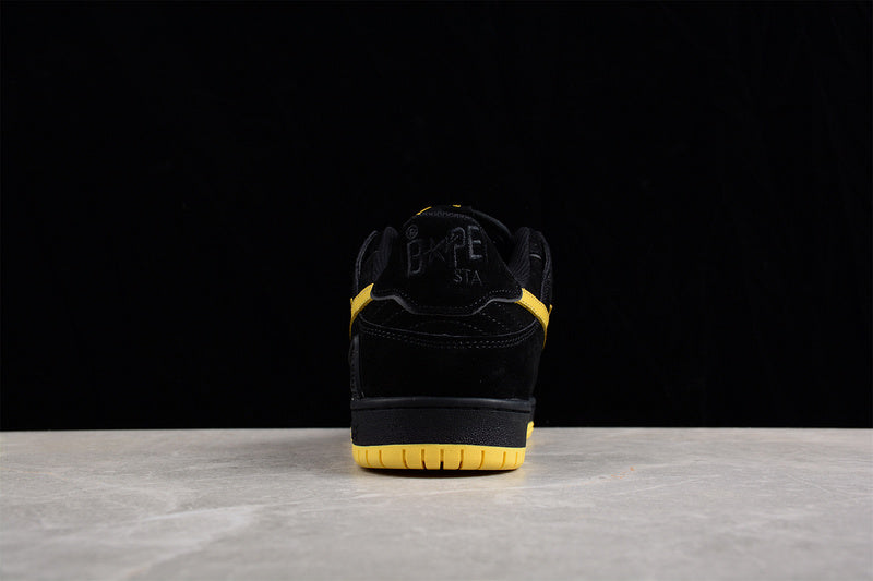 BATHING APE®  Sk8 Sta 'Black Electric Yellow'