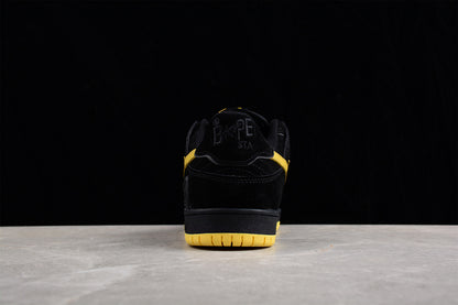 BATHING APE®  Sk8 Sta 'Black Electric Yellow'