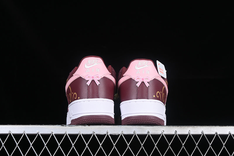 Air Force One Low  Wedding Sail/Night Maroon/Medium Soft Pink