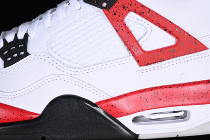 Air Jordan Retro 4 Red Cement White-Black