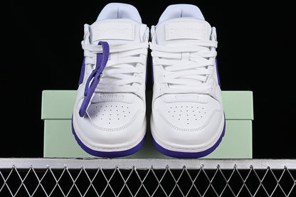 Off-White Out Of Office Calf Leather 'White Purple'