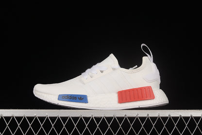 Adidas NMD R1 Cloud White/Blue-Red