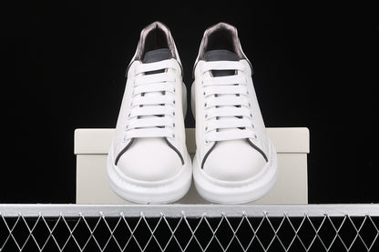 Alexander McQueen Oversized White-Border Black