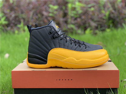 Air Jordan Retro 12 Black/University Yellow