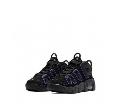 Kids Nike Uptempo White Purple