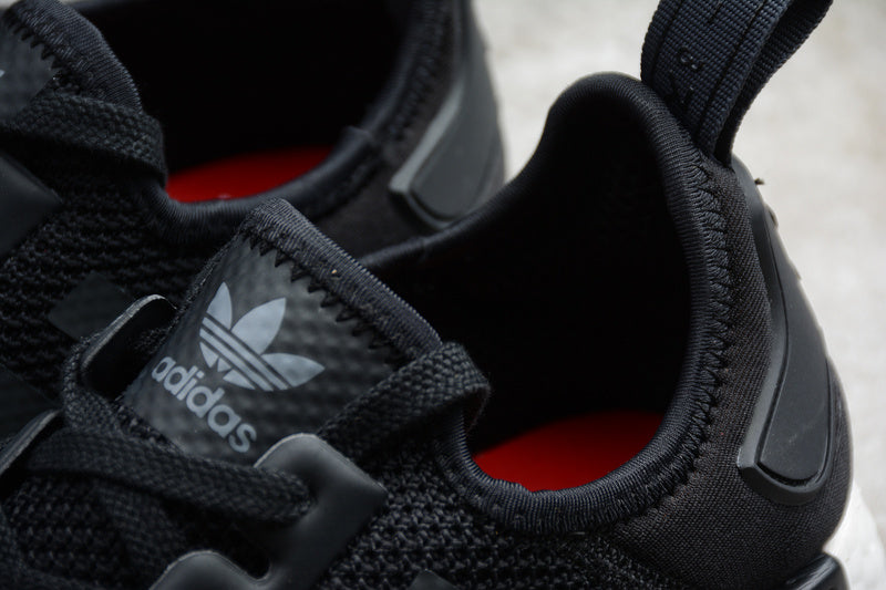 Adidas NMD Core Black/White-Trace Scarlet