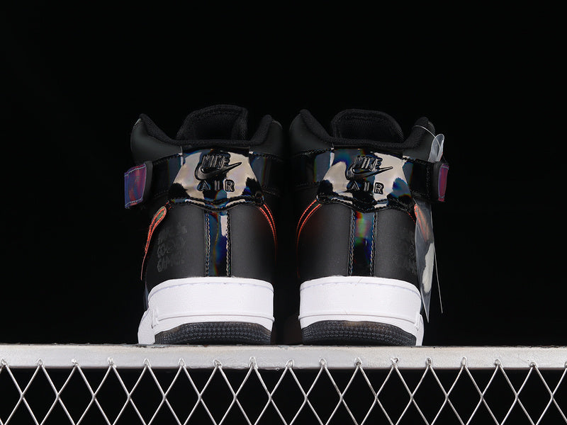 Air Force One High Have A Good Game Black/White-Multi Color