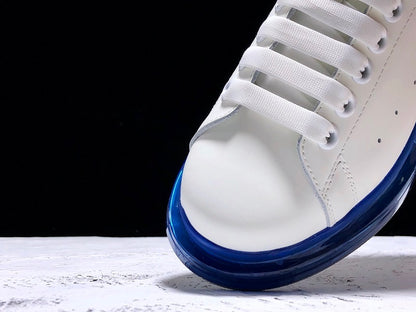 Alexander McQueen Sole Clear White-Blue