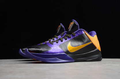 Nike Kobe 5 X Lakers Black Del Sol-Varsity Purple