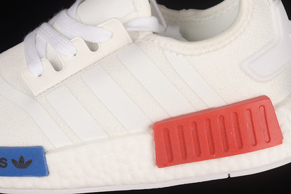 Adidas NMD R1 Cloud White/Blue-Red