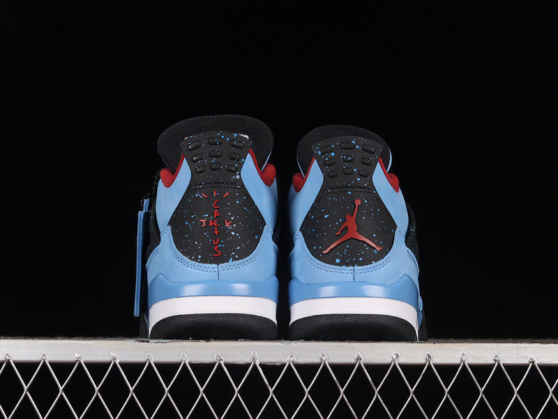 Air Jordan Retro 4 X Travis Scott Jack Cactus University Blue