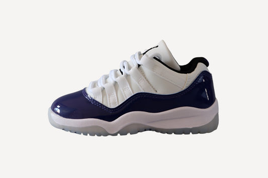 Kids Air Jordan Retro 11 Low 'White Concord' (PS)