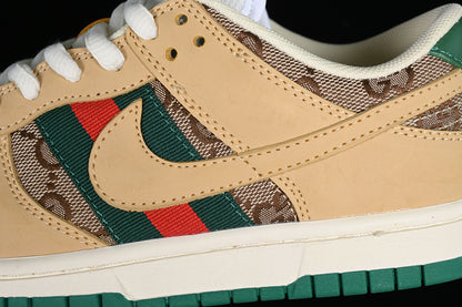 Sb Dunk X Gucci Brown/Green-Red