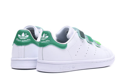 Kids Adidas Originals X Stan Smith Comfort Closure Cloud White Collegiate Green