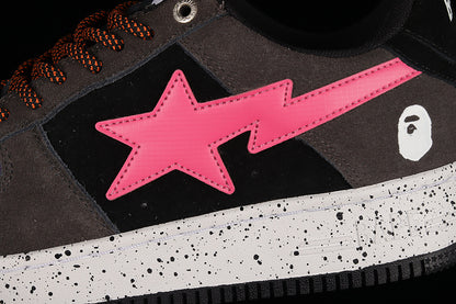 BAPE Bapesta #2 'Black-Pink'