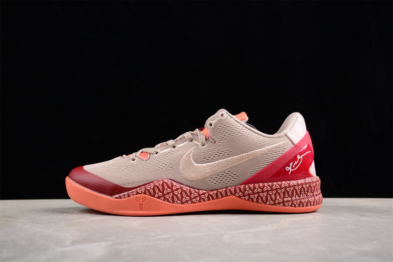 Nike Kobe System 8 Grey/Red-Orange