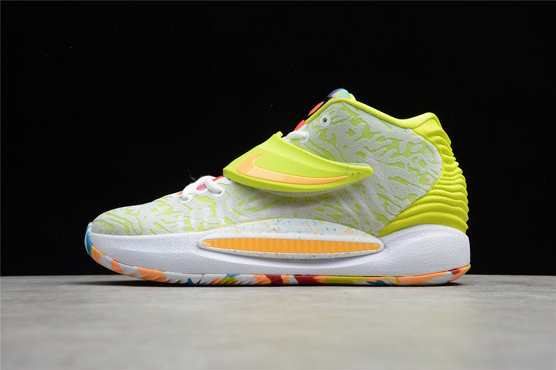 Nike KD 14 Cyber Green-White