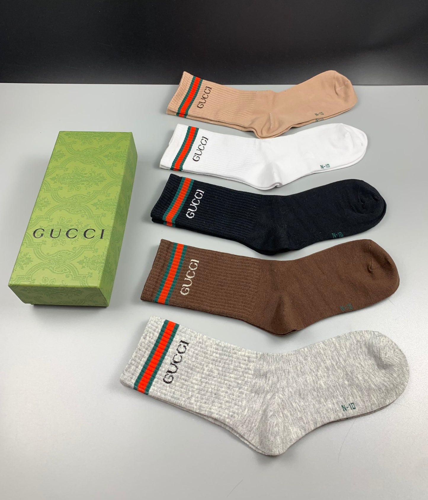 Gucci High Socks 5 Pack