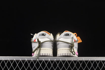 SB Dunk X Off White Lot 22 Of 50 Sail/Neutral Grey