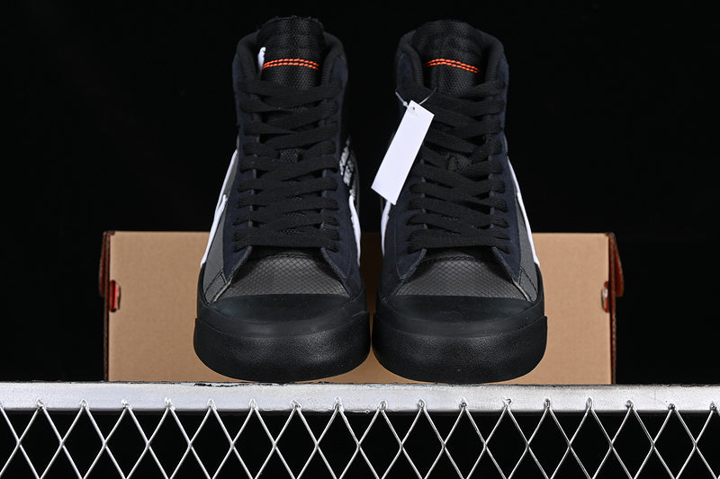 NK Blazer MID X Off White All Hallows EVE White/Black-Grey