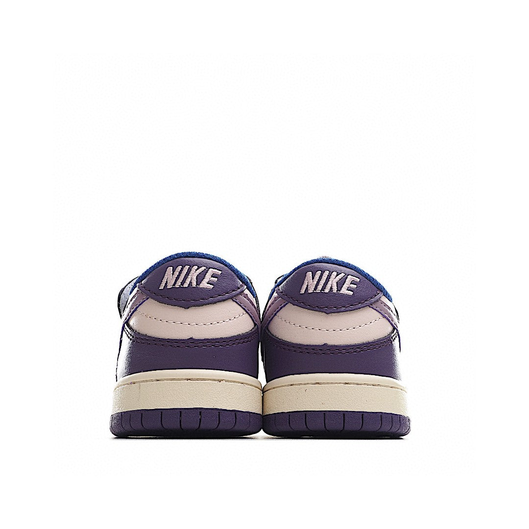 Kids Nike Dunk Low Purple Multi-Color