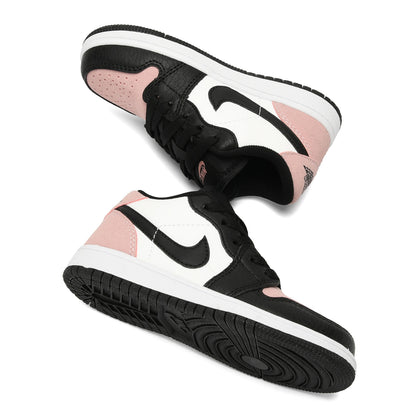 Kids Air Jordan 1 Low 'Black White Light Pink'