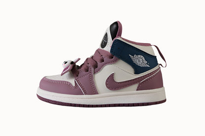 Kids Air Jordan 1 High  'Panda Pure Pink'